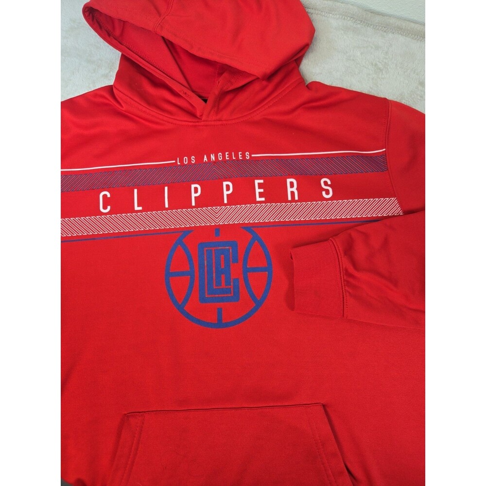 Los Angeles Clippers NBA men’s Hooded Sweatshirt UNK Black Label Size Men’s L